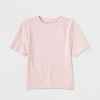 Women's Slim Fit Short Sleeve Seamless Baby T-Shirt - A New Day™ - 4 of 4