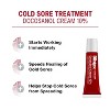 Blistex Cold Sore/Fever Blister and Fast-Acting Pain Relief Cream - Docosanol - 0.22oz/2ct - 4 of 4