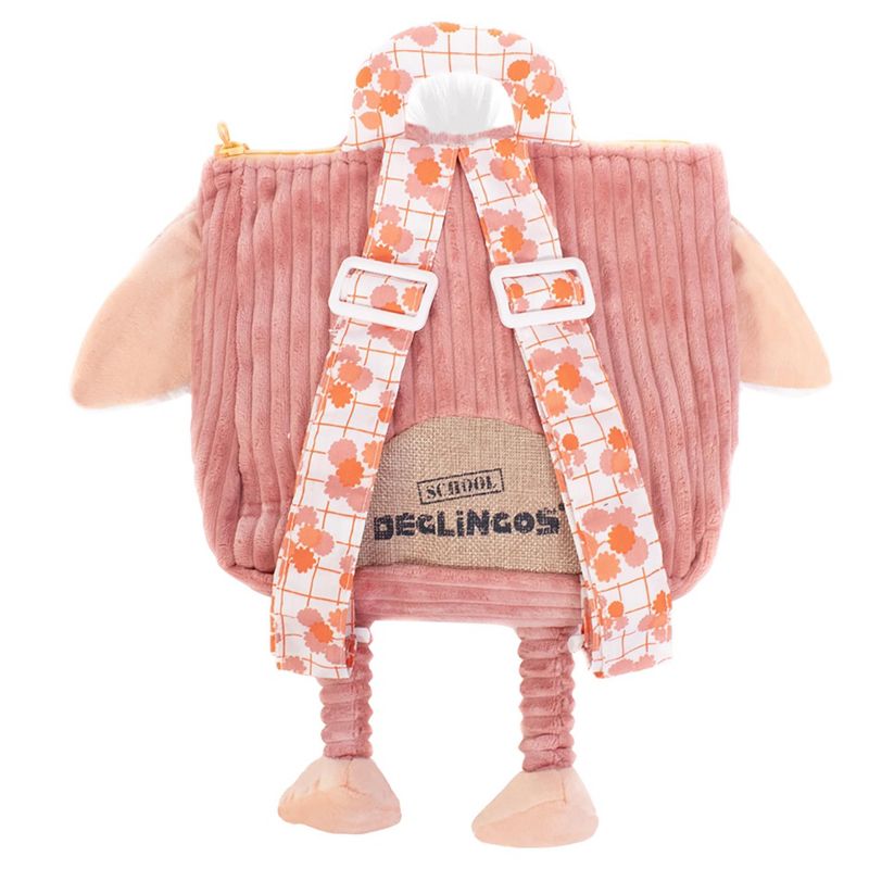 TriAction Toys Les Deglingos Corduroy Backpack Plush | Pomelos the Ostrich, 2 of 3
