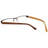 Calabria 842XL Designer Stainless Steel Reading Glasses - 4 of 4