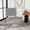 Romilly Velvet Accent Chair - ACH6203 - Safavieh - 2 of 4