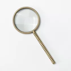 Brass Magnifying Glass - Threshold™ designed with Studio McGee