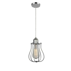 Muselet - 1 Light Cord Hung Mini Pendant In Industrial Style-9.5 Inches Tall and 5.5 Inches Wide - 1 of 1