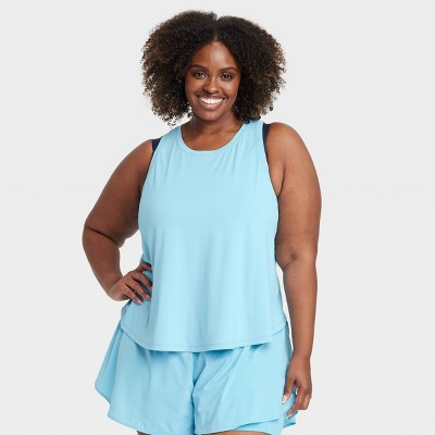 Women's Mesh Back Racerback Tank Top - All In Motion™
