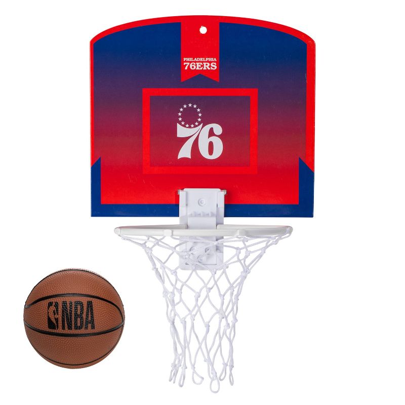 NBA Philadelphia 76ers Mini Over The Door Hoop, 1 of 5