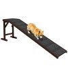 LAOTIES 74" Wooden Dog Ramp for Bed And Couch,Non-Slip Pet Ramp with Gentle Slope And Top Platform,Portable Design - 4 of 4