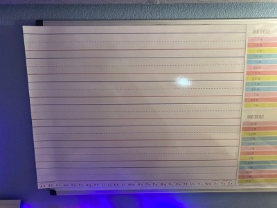 Giant Sized Magnetic Notebook Paper Large Lined Dry Erase Magnetic Paper  for Whiteboard Teacher Writing Supplies Classroom Whiteboard Accessories,  22'' x 28'' - Yahoo Shopping