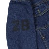 Disney Boy's Mickey Mouse Removable Hood Long-Sleeve Denim Jacket Kids Coat - 3 of 4