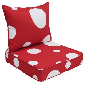 EAGLE PEAK Outdoor Deep Seat Patio Seat Cushion Set - 1 of 4