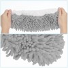 Unique Bargains Washable Multifunctional Floor Cleaning Chenille Mop Slippers - 3 of 4