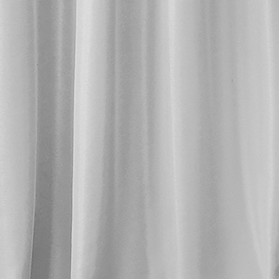 Pearl Gray Faux Silk Blackout Sill Length Drape Panel