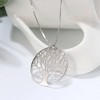 Tree of Life Necklace for Women Sterling Silver Family Tree Pendant for Mom or Grandma Ginger Lyne - 3 of 4