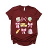 Simply Sage Market Coquette Watercolor School Chart Short Sleeve Tee - 2 of 4