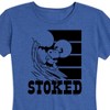 Women's - Peanuts - Stoked Short Sleeve Graphic T-Shirt - 2 of 4