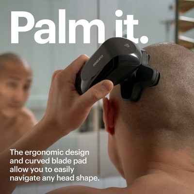 Manscaped Dome Shaver Pro Essentials Kit: Rotary Electric Shaver, 5 Blades, Battery Operated