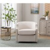 NicBex Swivel Chair Upholstered Accent Chair Comfy Chair Living Room Chair for Reading Room, Bedroom - 2 of 4