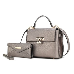 MKF Collection Hadley Women’s Satchel Bag with Wristlet Wallet by Mia K - 1 of 4