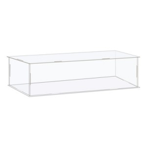 Unique Bargains Acrylic Dustproof Protection Showcase for Collectibles Display - 1 of 3