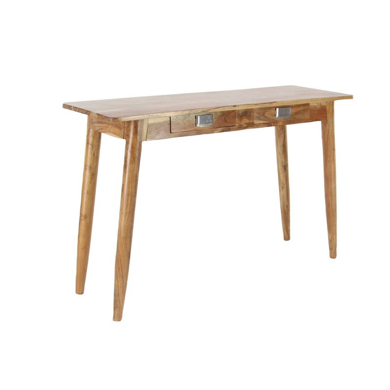 Modern Wood Rectangle Console Table - Olivia & May, 1 of 12