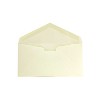 JAM Paper Monarch Open End Invitation Envelope 3 7/8" x 7 1/2" Ivory 500/Pack (3197718H) - 2 of 4