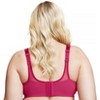 Glamorise Womens Magiclift Seamless Sports Wirefree Bra 1006 Ruby