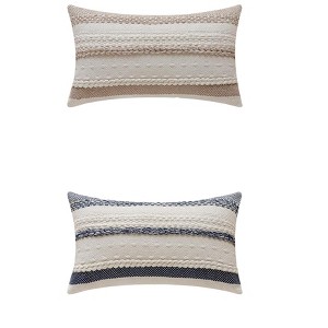 REGALWOVEN 2 Pcs Striped Decorative Throw Pillow Covers for Couch Bed Sofa Home Decor - 1 of 4