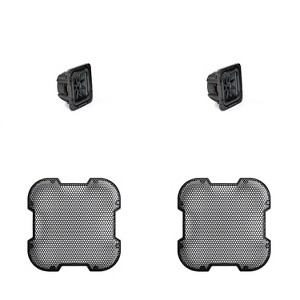 Kicker (2) L7S84 L7S 8" Subwoofer, Dual Voice Coil, 4-Ohm & 52GL78 Grill Bundle - 1 of 4
