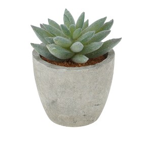 Unique Bargains Artificial Plants Plastic Pink 2.44"x2.44"x3.35" 1 Pcs - 1 of 4