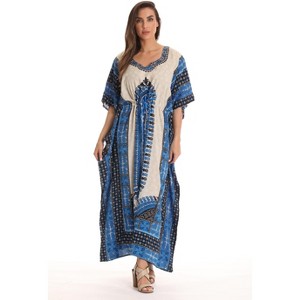 Riviera Sun Long Dashiki Caftan / Caftans for Women - 1 of 3