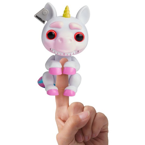 Fingerlings WowWee Bébé licorne interactif Violet - Figurine pour