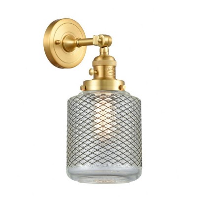 Innovations Lighting Stanton 1 - Light Sconce in  Satin Gold