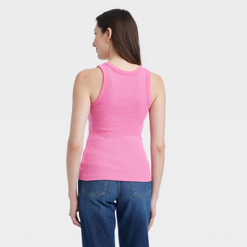 Women's 90s Ribbed Tank Top - Universal Thread™, 2 of 4