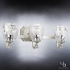Urban Ambiance Luxury Traditional Bathroom Vanity Light,  7.5"H x 23"W,  Antique Silver Finish, UHP2032 - 3 of 4
