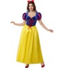 Joyfy Snow Princess Dress Costume for Women, Adult Halloween Outfit with Headwear - 3 of 4