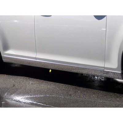 QAA is Compatible with 2011-2015 Chrysler 300 4 Piece Stainless Rocker Panel Trim, On The Rocker, 3.625" - 4.375" Tapered Width TH51761