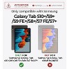 Dexnor for Samsung Galaxy Tab S10+ Plus/S9+ Plus/S9 FE+ Plus/S8+ Plus/S7+ Plus/S7 FE Case with Keyboard Floating Cantilever Magnetic Stand - 2 of 3