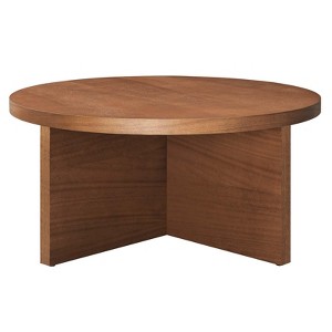 Modway Silas Round Mango Wood Coffee Table - 1 of 4