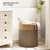 Laundry Hamper 62L,Large Laundry Basket for Clothes,Decorative Storage Basket for Blankets - 2 of 4