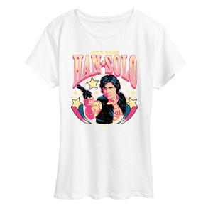 Women's - Star Wars - Han Solo Rock Short Sleeve Graphic T-Shirt - 1 of 4
