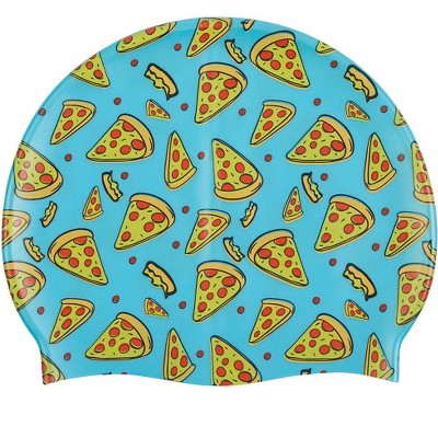 Sporti Pizza Slice Silicone Swim Cap