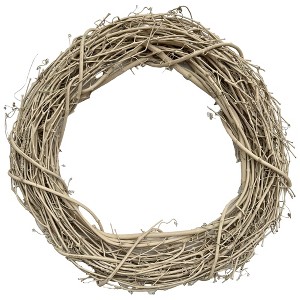 Kraft Lane: 18" Painted Grapevine Wreath - Hay - DIY Craft Projects, Handcrafted - 1 of 4