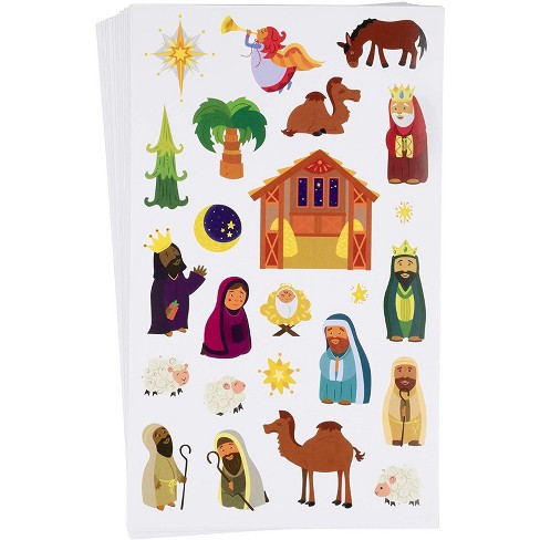 nativity stickers