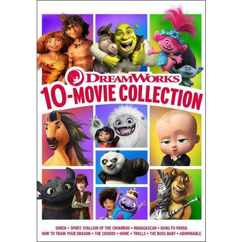 Dreamworks 10 Movie Collection Dvd Target