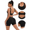 INSPIRE CHIC Women's U Neck Full Hollow Back Butt Lifter Body Shaper - 3 of 4