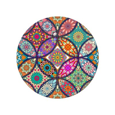Scarlet Scope Rubber Base Stitched Mouse Pad