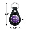 University of Central Arkansas Alumni Black Leather Keychain - 2 of 4