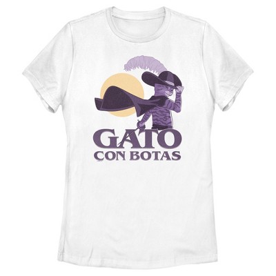 Women's Puss in Boots: The Last Wish Gato Con Botas T-Shirt