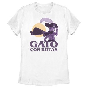 Women's Puss in Boots: The Last Wish Gato Con Botas T-Shirt - 1 of 4