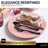 150 Pack Plastic Silverware Heavy Duty, Disposable Cutlery, 50 Spoons, 50 Forks, 50 Knives, Plastic Utensils Set for Party - SparkSettings - 4 of 4