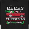 Men's - Instant Message - Beery Christmas Graphic Fleece Sweatshirt - 2 of 4